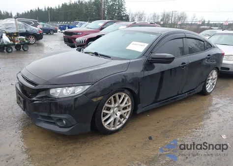 2016 Honda Civic Ex-T из США, поврежденный, VIN 19XFC1F35GE202360